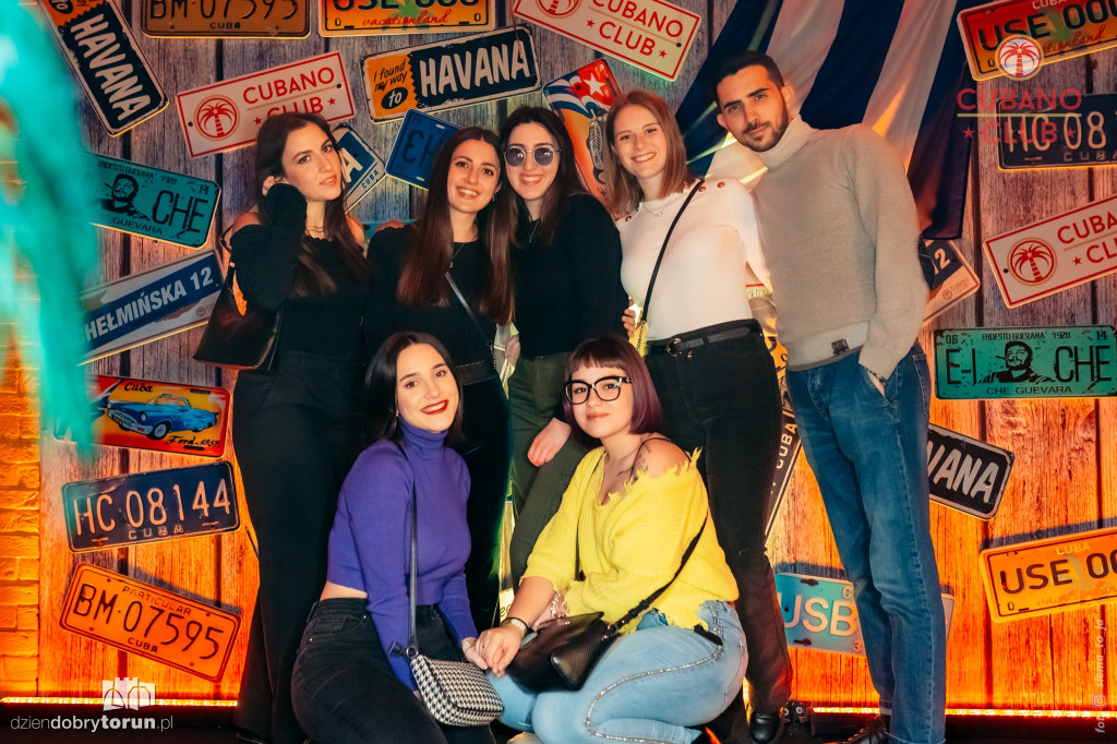 Erasmus welcome Party w Cubano Toruń Club