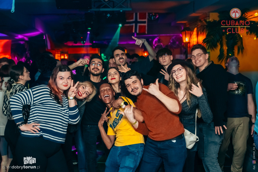 Erasmus welcome Party w Cubano Toruń Club
