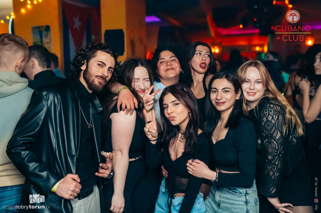 Erasmus welcome Party w Cubano Toruń Club