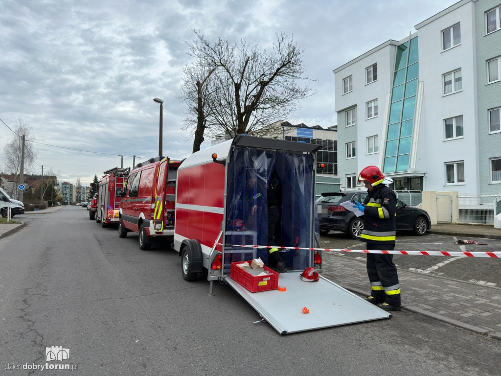 Strażacy potwierdzili. Znaleźli cyjanek potasu