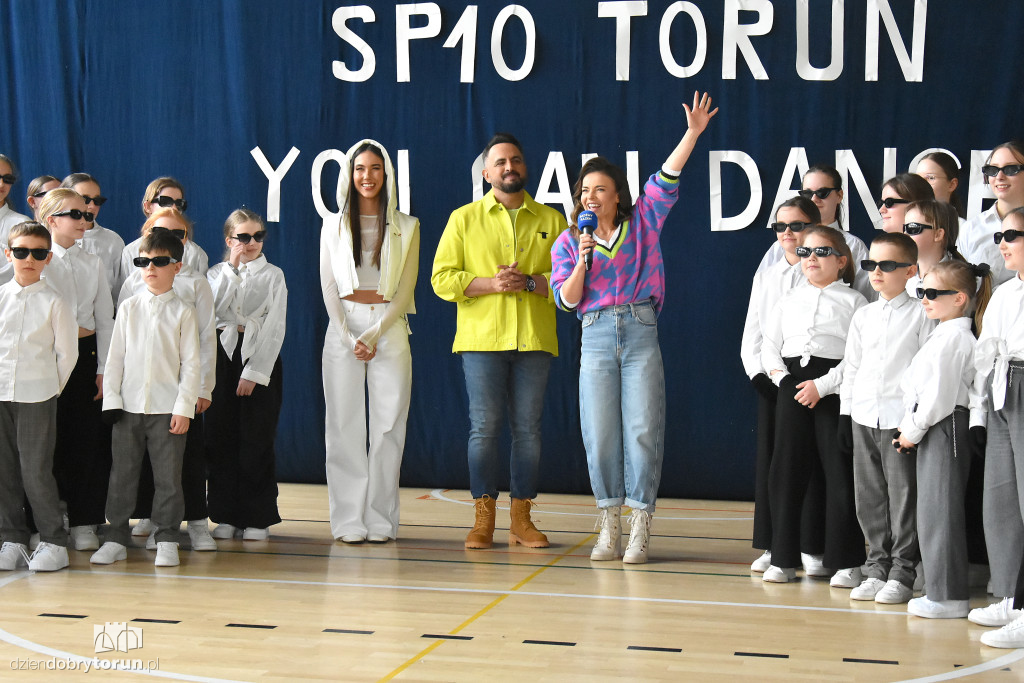 Gwiazdy You Can Dance w SP nr 10 w Toruniu