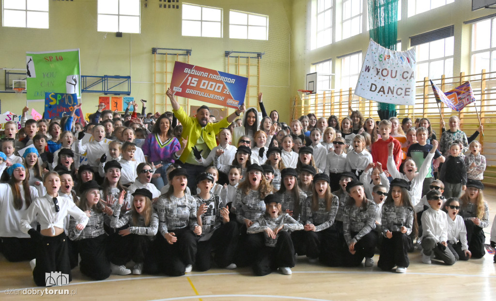 Gwiazdy You Can Dance w SP nr 10 w Toruniu