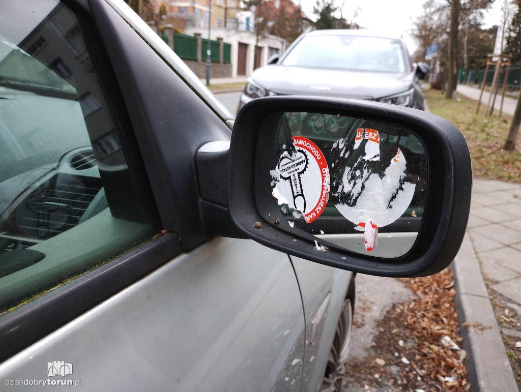 Tak potraktowali jego auto na Bydgoskim