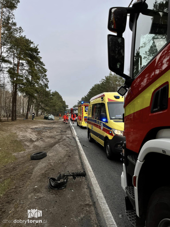 Wypadek w Brzozie pod Bydgoszczą