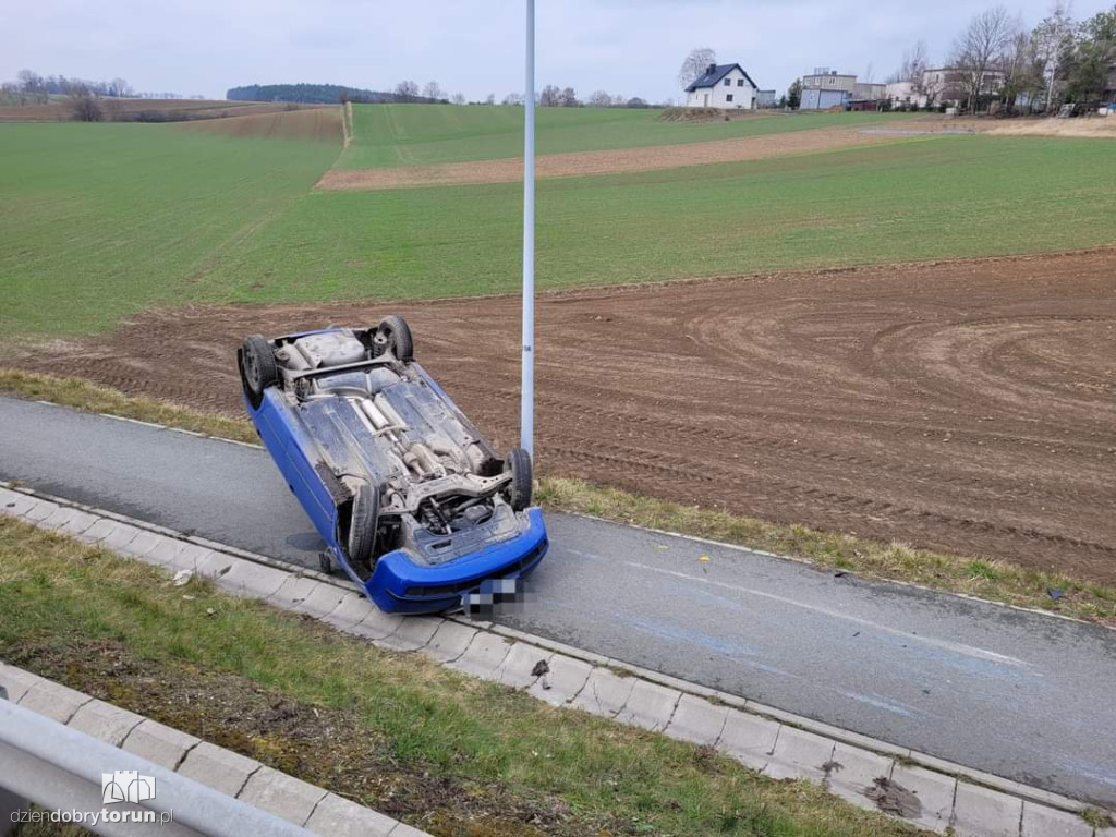 Zdarzenie drogowe w Łubiance