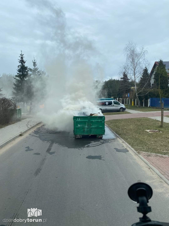 Pożar przy ulicy Lipnowskiej