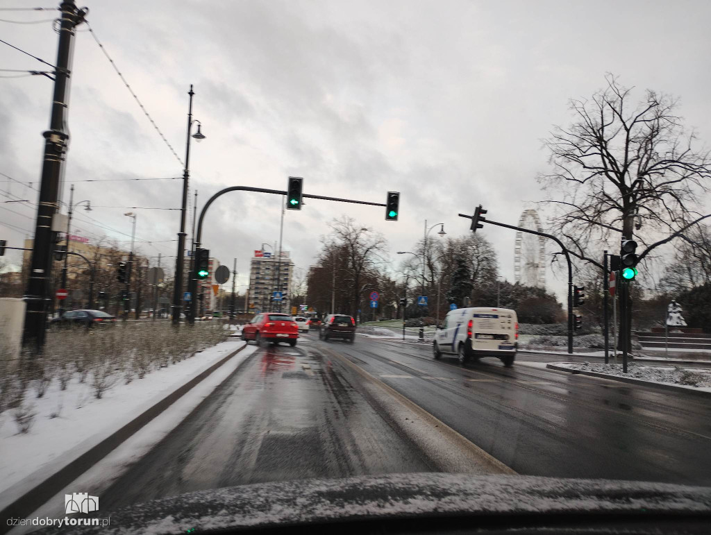 Tak wyglądają dziś drogi w Toruniu