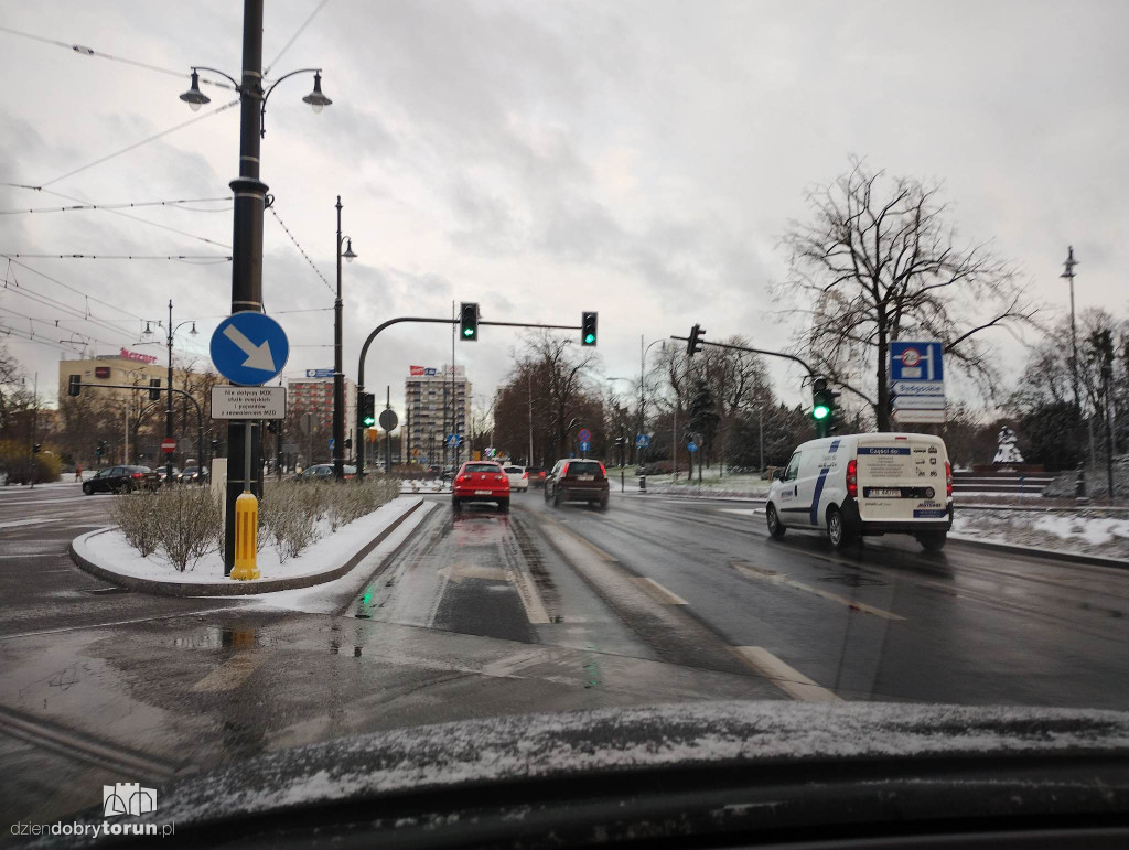 Tak wyglądają dziś drogi w Toruniu