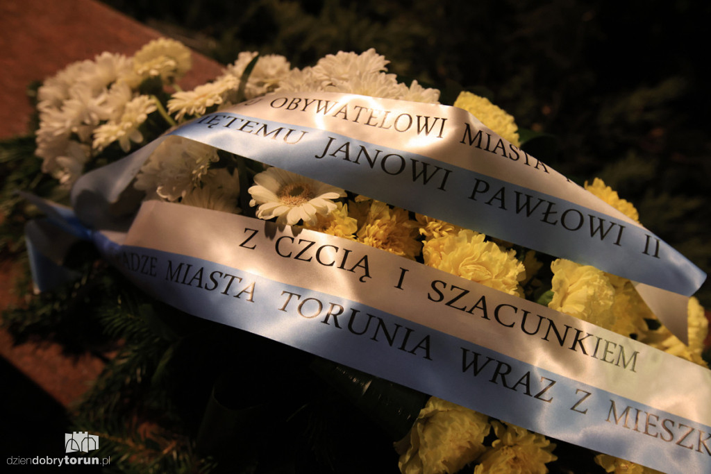 Toruń: 18. rocznica śmierci  papieża Polaka