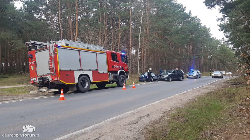 Groźny wypadek pod Toruniem