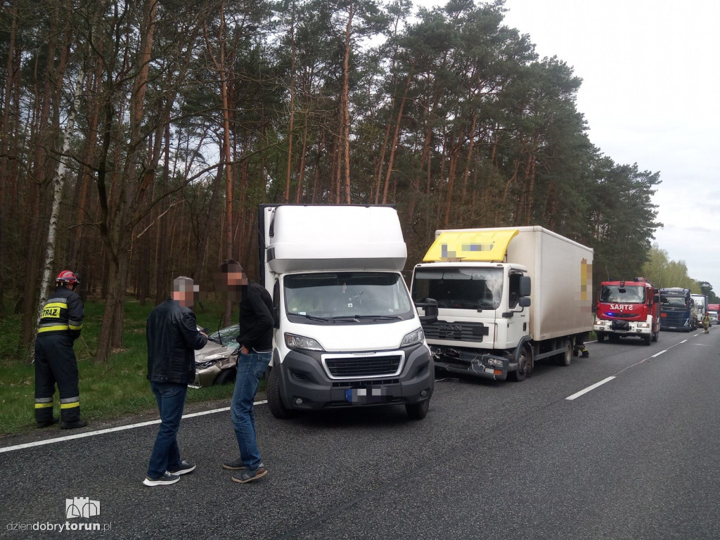 Wypadek w Cierpicach pod Toruniem