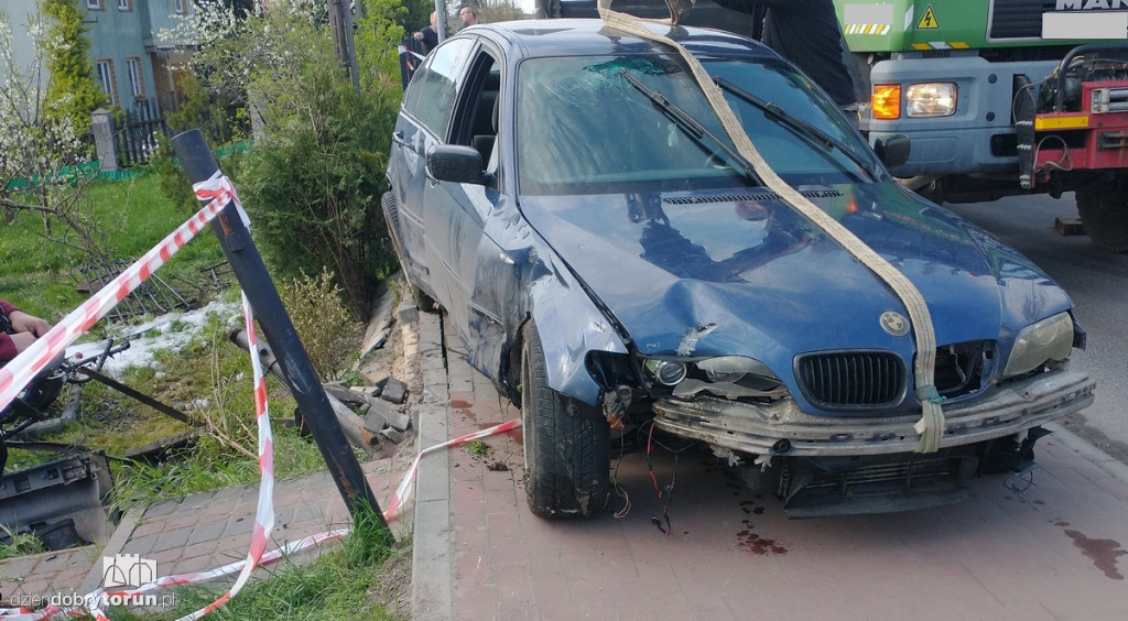 Wypadek w regionie. Ucierpiał 11-latek