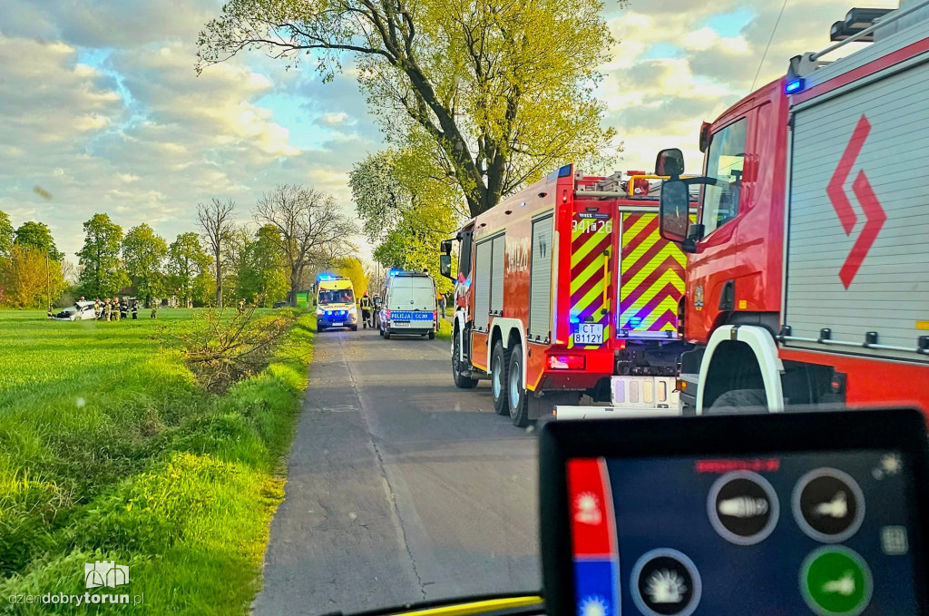 Śmiertelny wypadek we wsi pod Toruniem