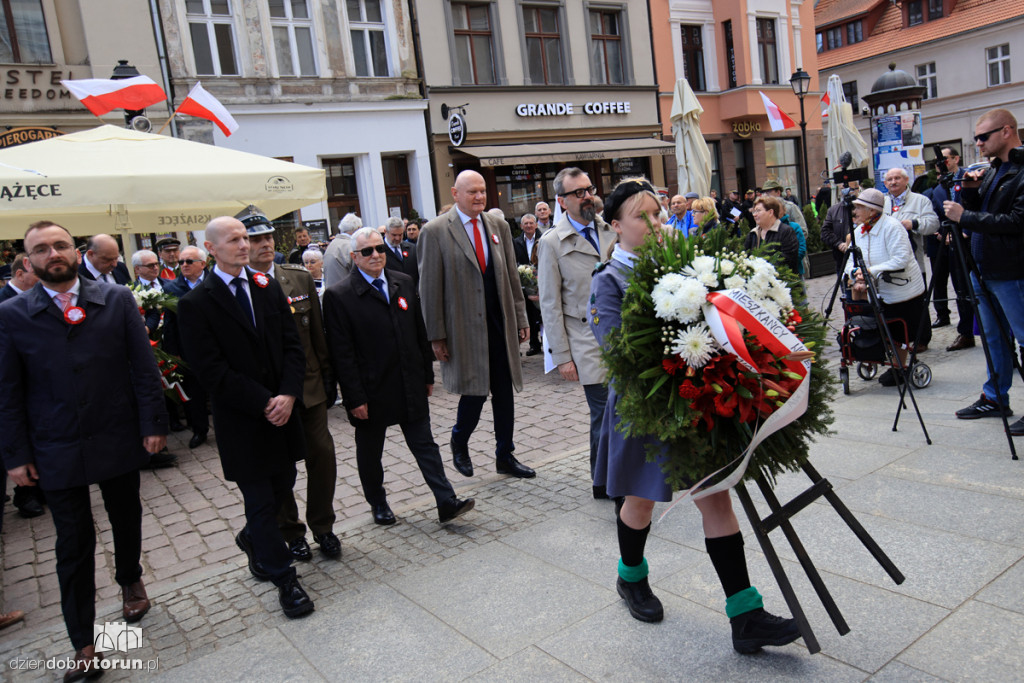 Uroczystości z okazji 3 maja w Toruniu
