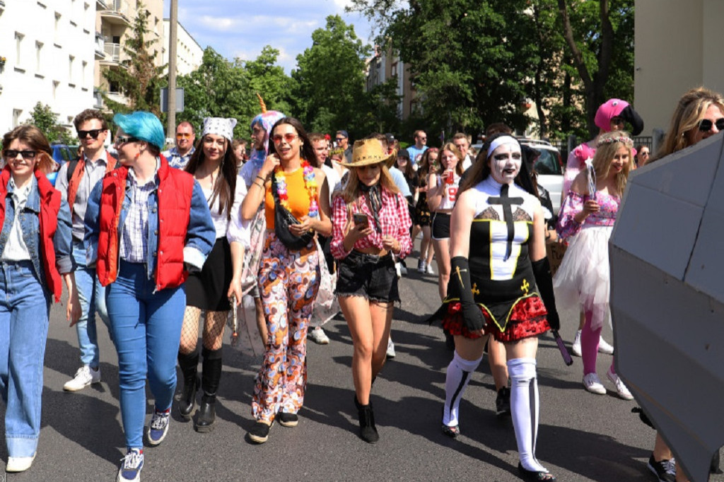Tak wyglądał przemarsz studentów w 2022 roku