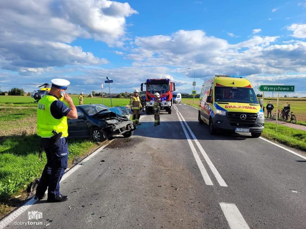 Toruńscy strażacy w akcji