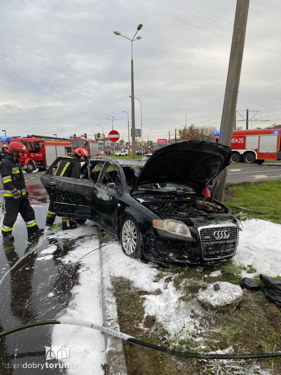 Toruńscy strażacy w akcji