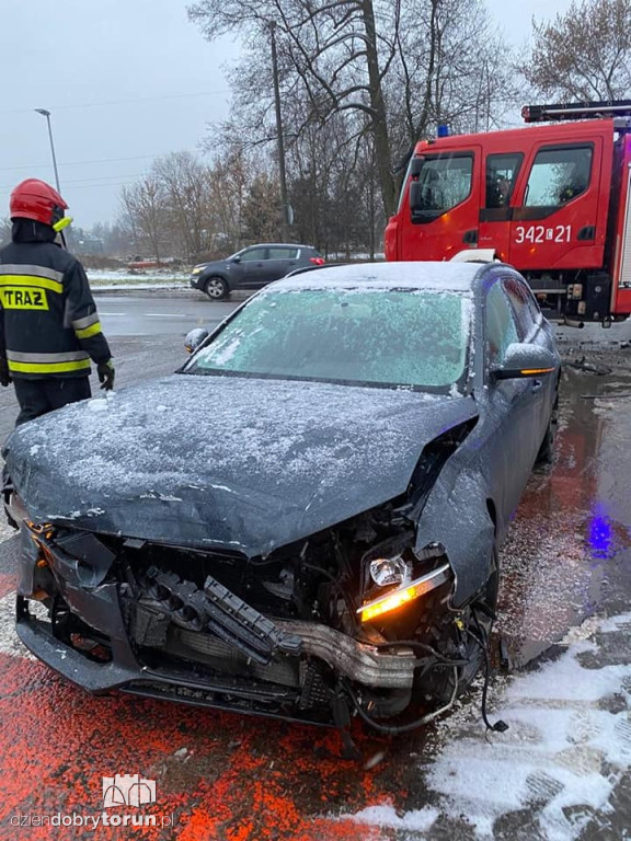 Toruńscy strażacy w akcji