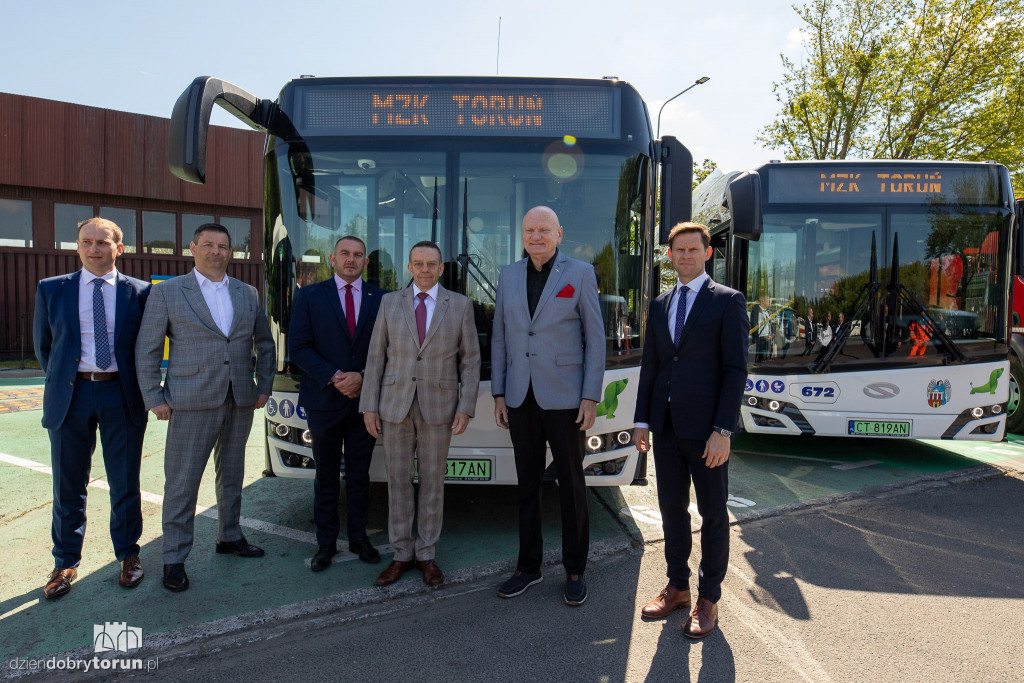 Nowe autobusy dla toruńskiego MZK
