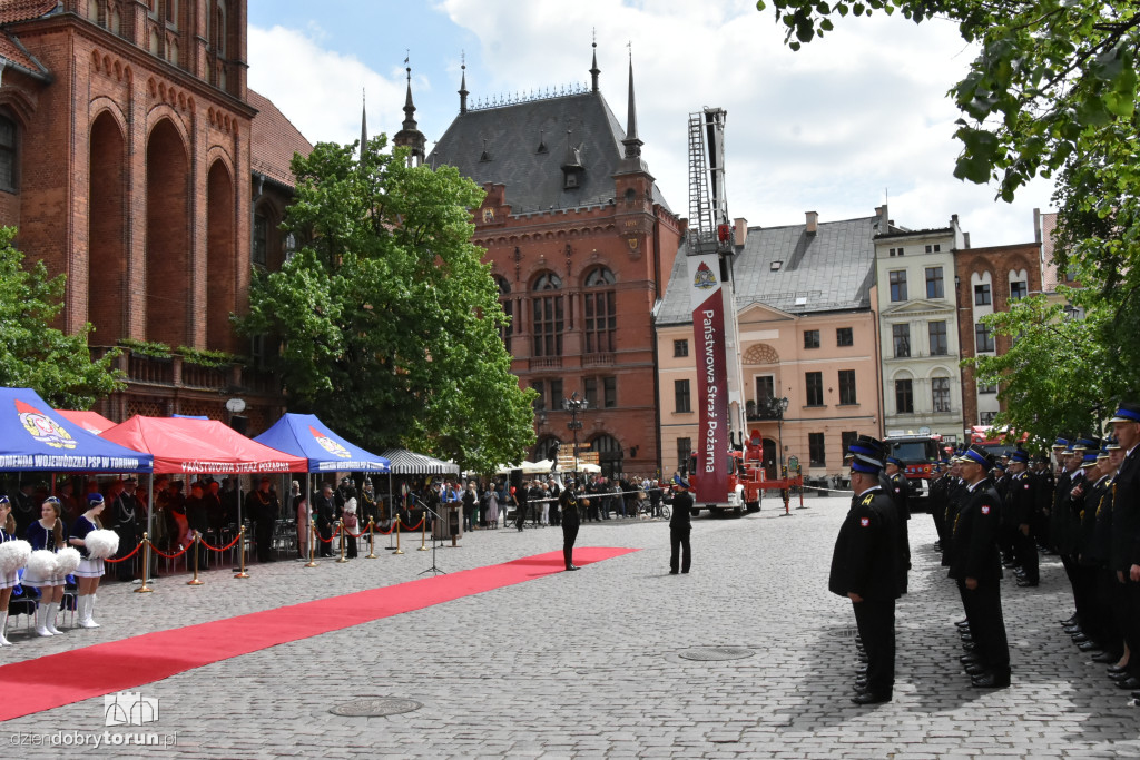 Wojewódzkie Obchody Dnia Strażaka w Toruniu