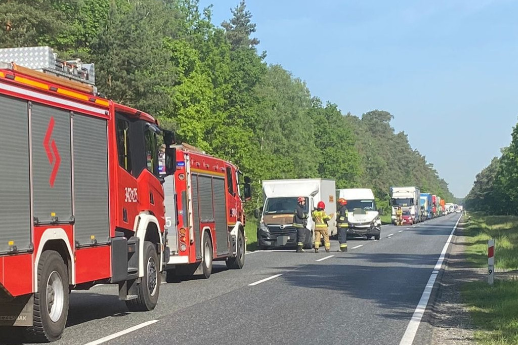 Groźne zdarzenie na DK10 pod Toruniem