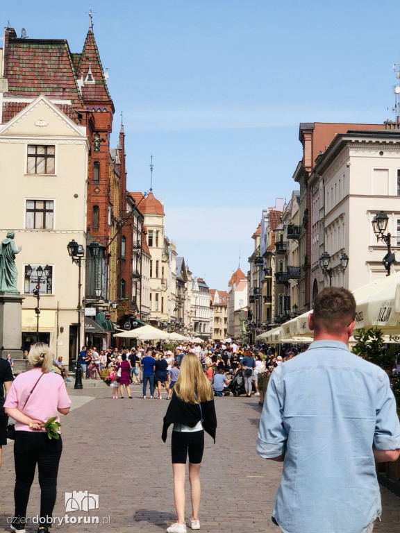 Tak w weekend wyglądała starówka