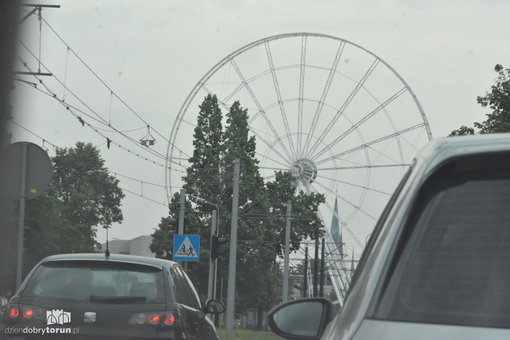 Trwa demontaż Oka Kopernika