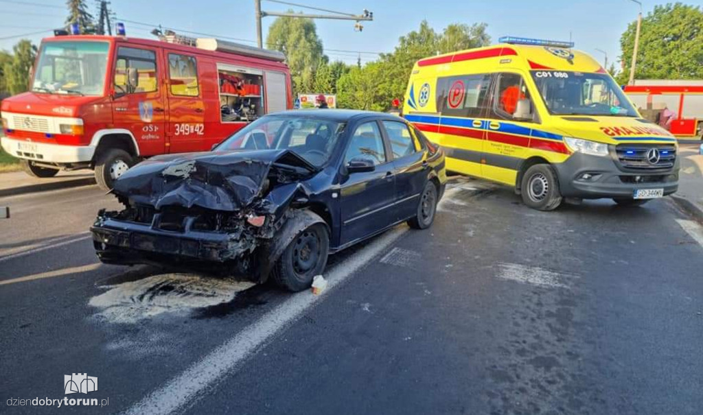 Wypadek w Grębocinie