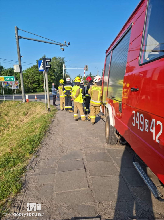 Wypadek w Grębocinie