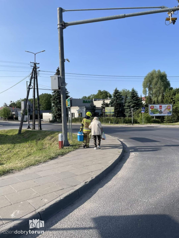 Wypadek w Grębocinie