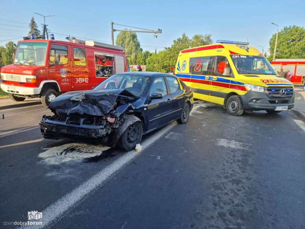 Wypadek w Grębocinie