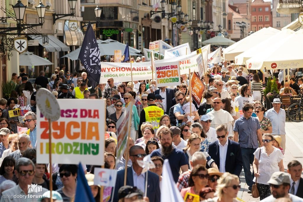 Marsz dla Życia i Rodziny w Toruniu