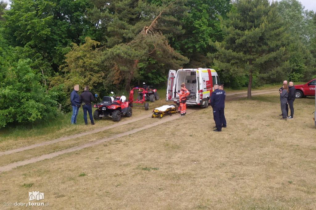 Ćwiczenia służb w gminie pod Toruniem