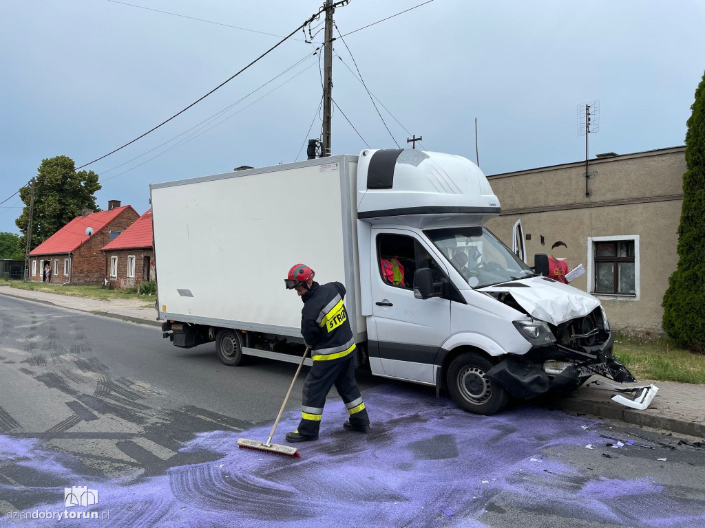 Groźna kolizja w regionie