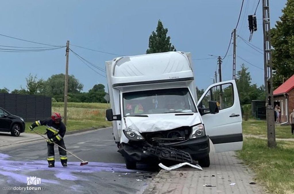 Groźna kolizja w regionie