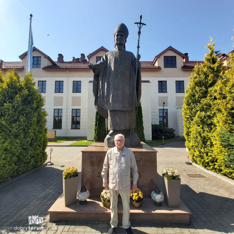 Lech Wałęsa u ojca Tadeusza Rydzyka