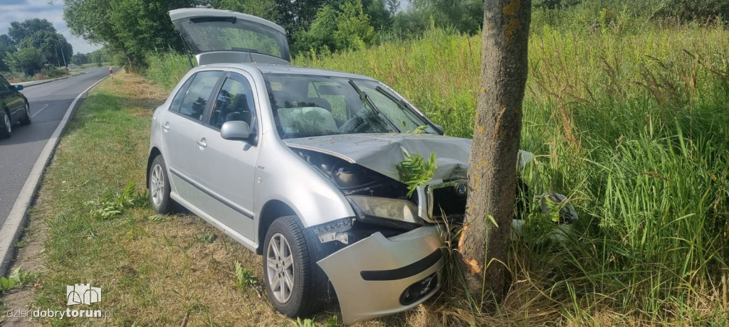 Wypadek w Złotorii pod Toruniem