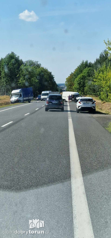 Wypadek na DK91 w regionie