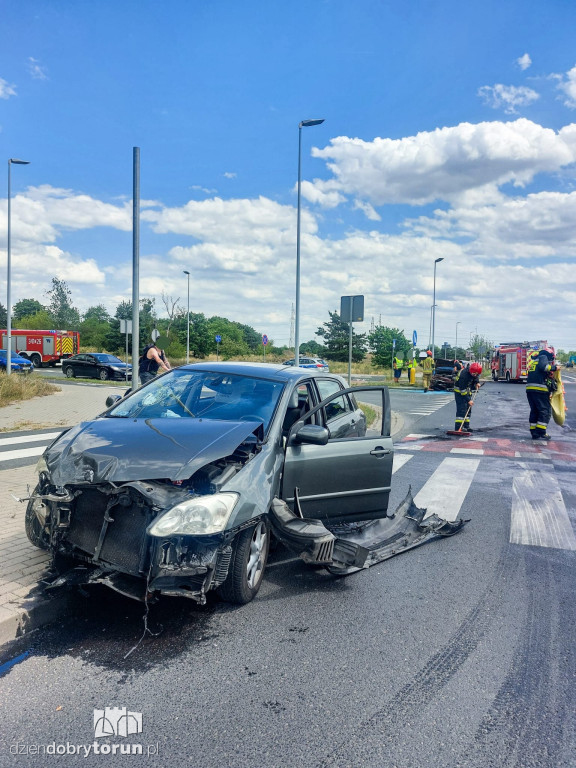 Groźne zdarzenie na Polnej w Toruniu