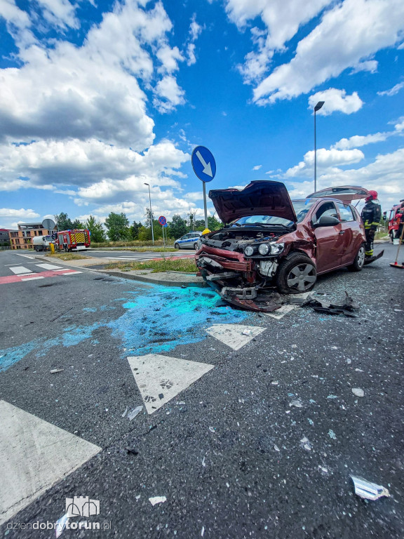 Groźne zdarzenie na Polnej w Toruniu