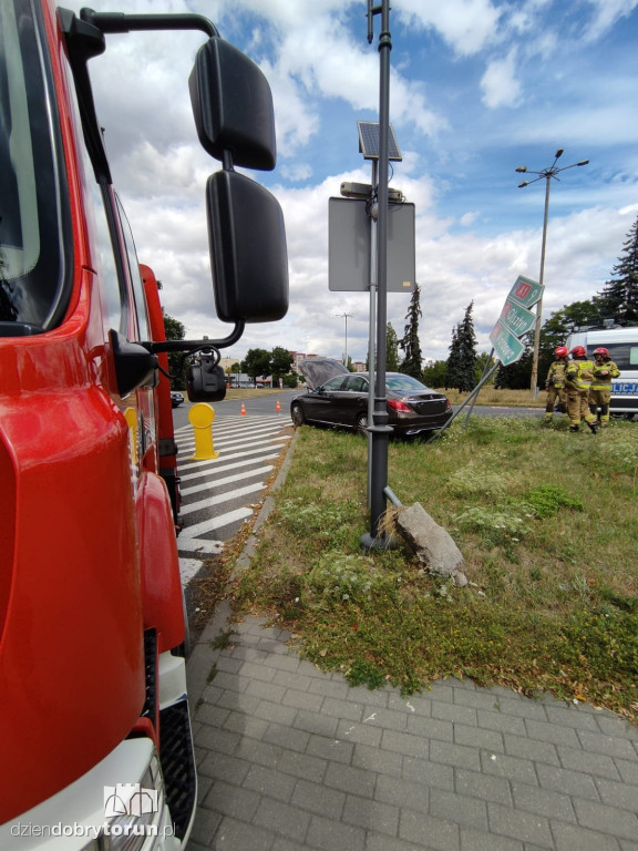 Kolizja na Placu Pokoju Toruńskiego