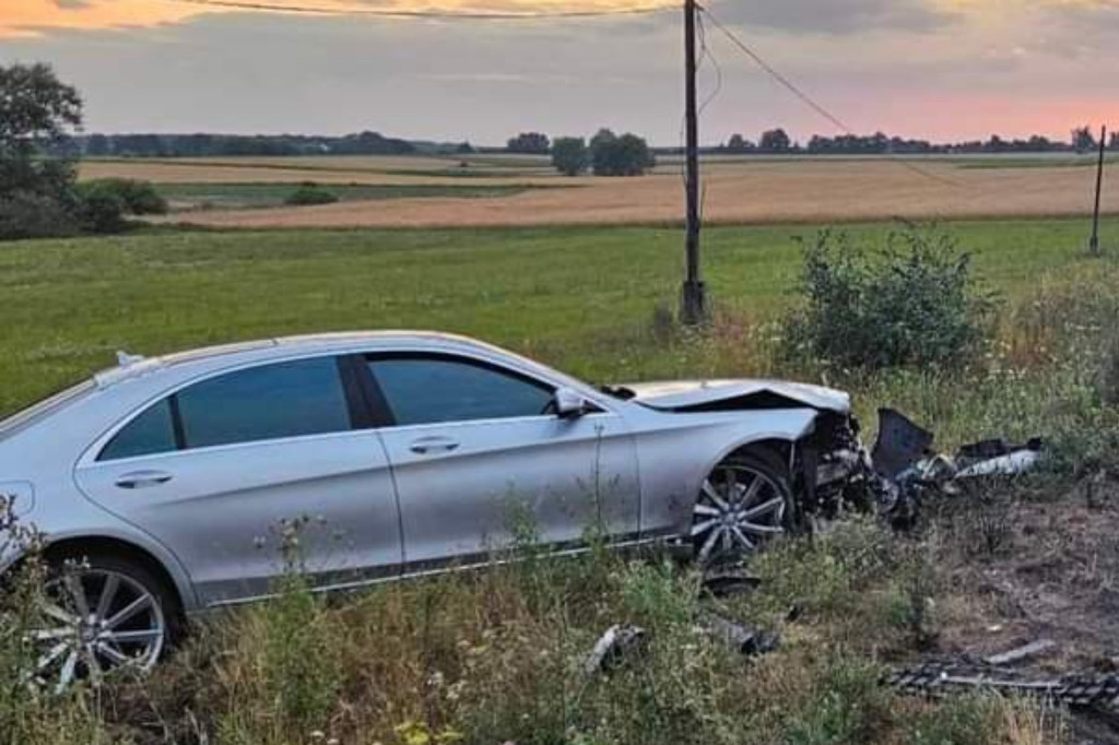 Groźny wypadek w gminie Obrowo