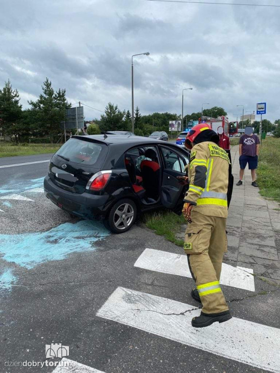 Groźny wypadek na Poznańskiej