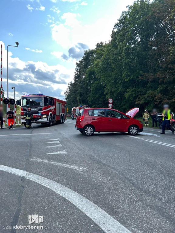 Groźny wypadek w Papowie Toruńskim