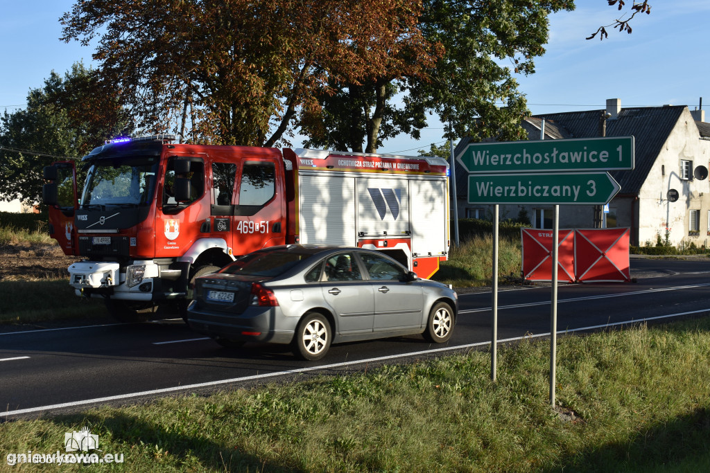 Straszny wypadek pod Gniewkowem