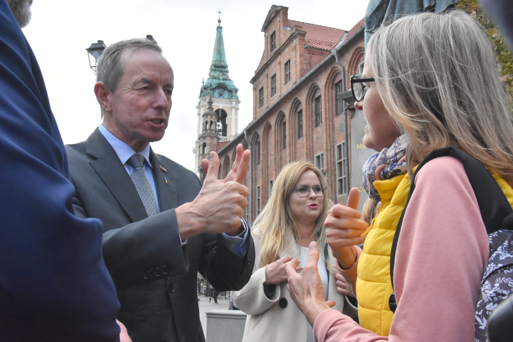 Marszałek Senatu z wizytą w Toruniu