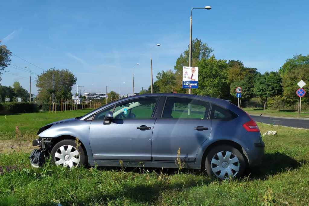 Groźny wypadek przy Plazie w Toruniu