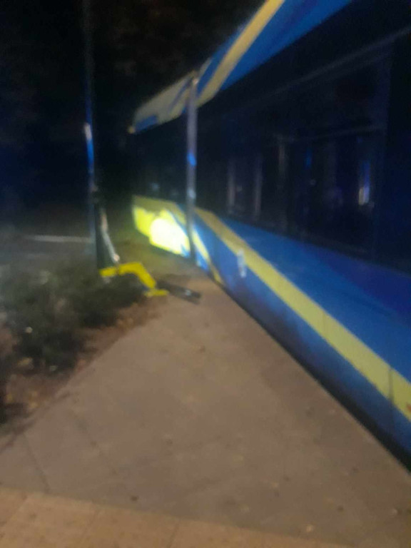 Zderzenie z tramwajem na Bydgoskim