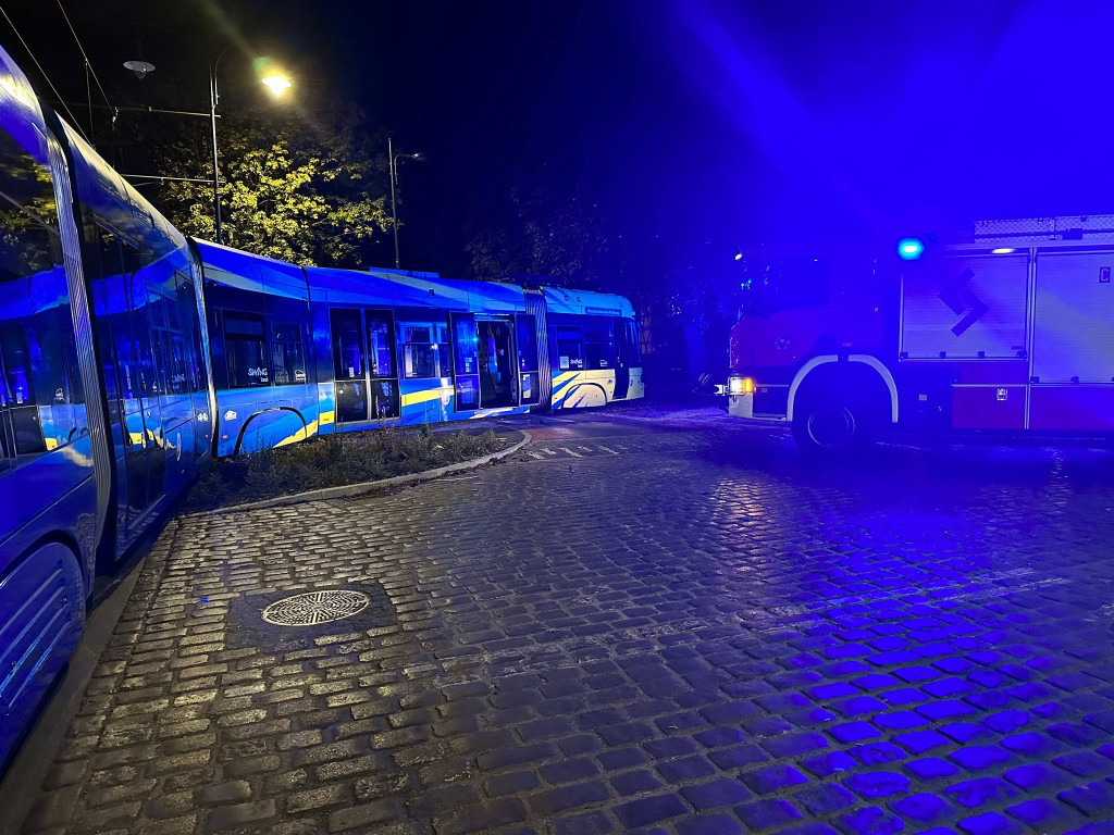 Zderzenie z tramwajem na Bydgoskim