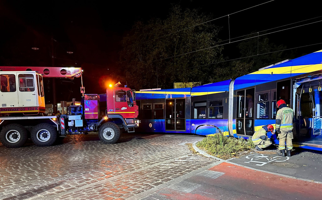 Zderzenie z tramwajem na Bydgoskim